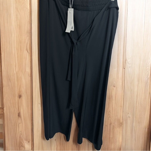 NWT Adyson Parker Black Wide Leg Pants Plus Size 3X - Picture 4 of 4